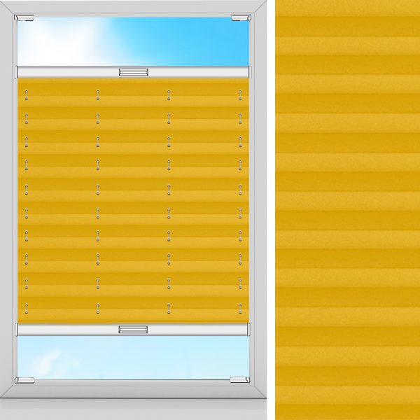 Plissee Lat, Rot, lichtdurchlässig & blickdicht