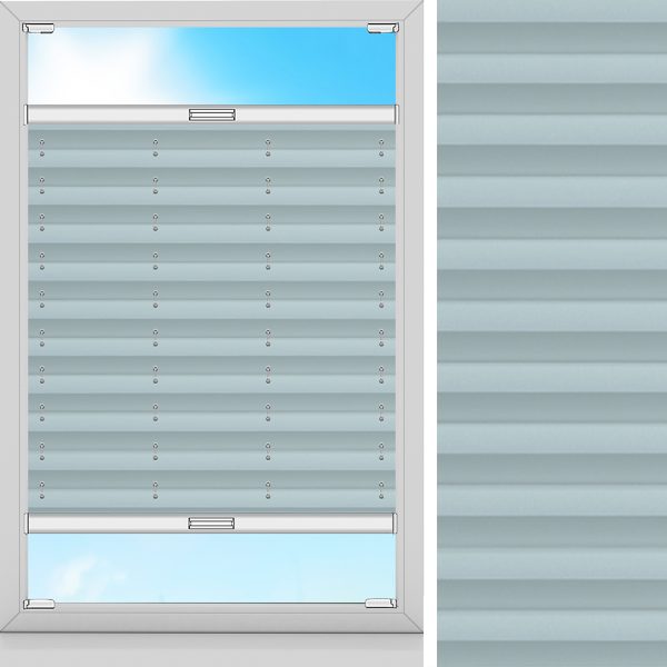 Plissee Schema, Blau, abdunkelnd