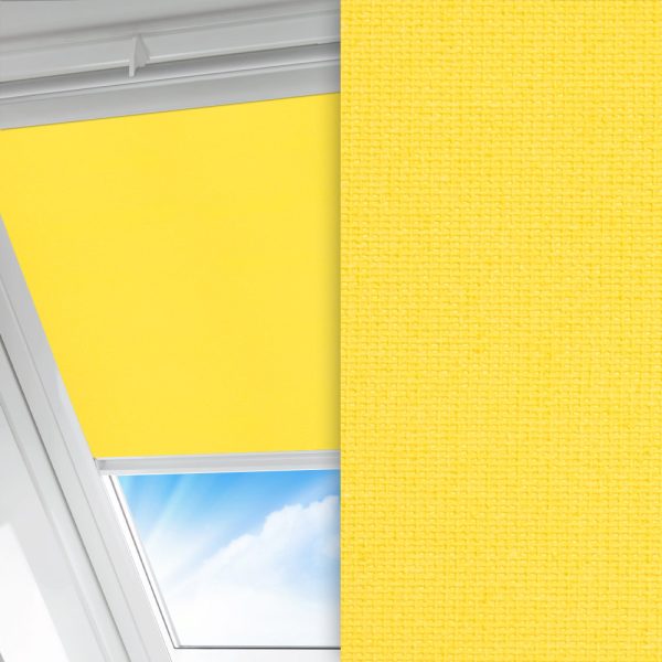 Dachfenster Rollo Prima, hellgrün, lichtdurchlässig & blickdicht, feucht abwischbar