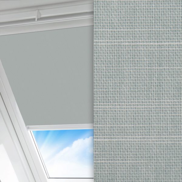 Dachfenster Rollo Prima Clara, mint, lichtdurchlässig & blickdicht, feucht abwischbar