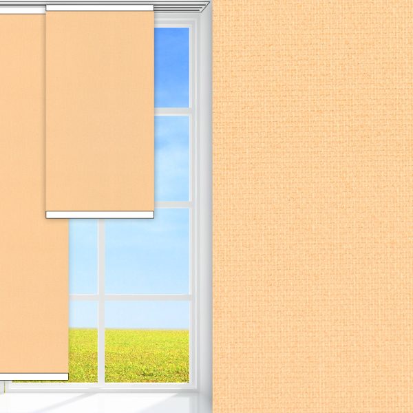 Flächenvorhang Prima, beige, lichtdurchlässig & blickdicht, feucht abwischbar