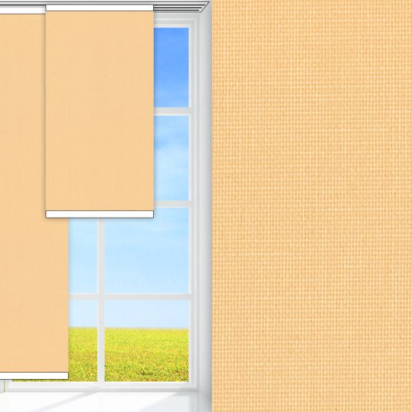 Flächenvorhang Prima Hot, beige, lichtdurchlässig & blickdicht, feucht abwischbar