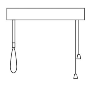 Lamellenwinkel verstellen: Rechts / Höhe: Links