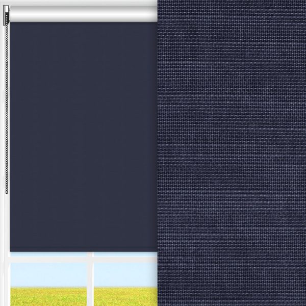 Rollo Clara, blau, komplett verdunkelnd, feucht abwischbar