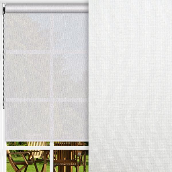 Rollo Ixus, creme, transparent, feucht abwischbar