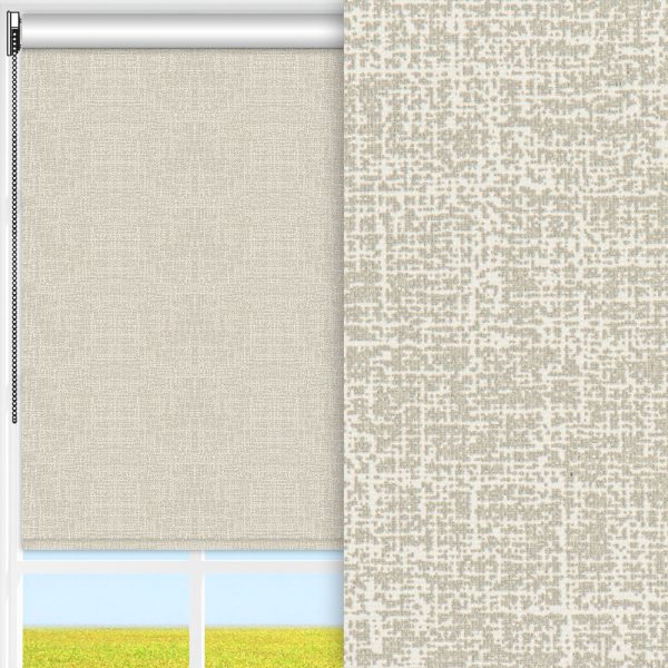 Rollo Maya, grau, komplett verdunkelnd, feucht abwischbar