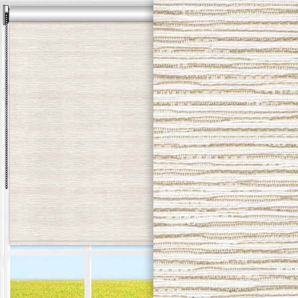 Rollo Maison, beige, komplett verdunkelnd, feucht abwischbar