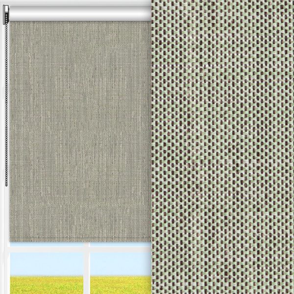 Rollo Lena, Beige, komplett verdunkelnd, abbürstbar