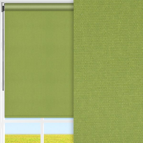 Rollo Prima, grün, lichtdurchlässig & blickdicht, feucht abwischbar