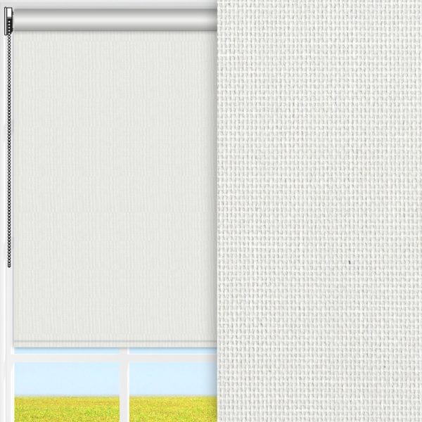Rollo Prima Hot, hellgrau, lichtdurchlässig & blickdicht, feucht abwischbar