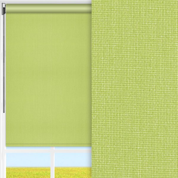 Rollo Prima Hot, grün, lichtdurchlässig & blickdicht, feucht abwischbar