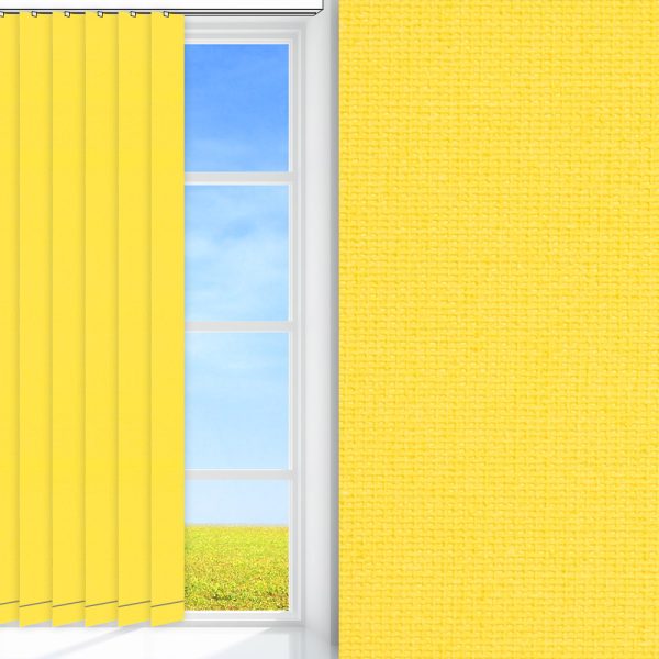 Lamellenvorhang / Vertikalanlage Prima, hellgrün, lichtdurchlässig & blickdicht, feucht abwischbar