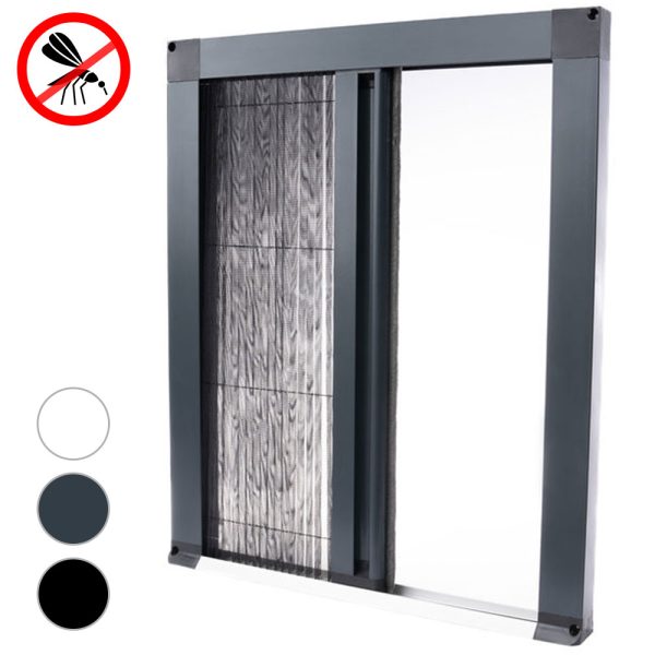 Insektenschutz, Schiebetür, plissiert