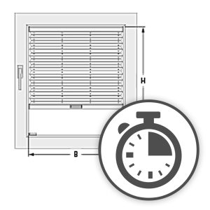 Plissee-Schnell Konfigurator